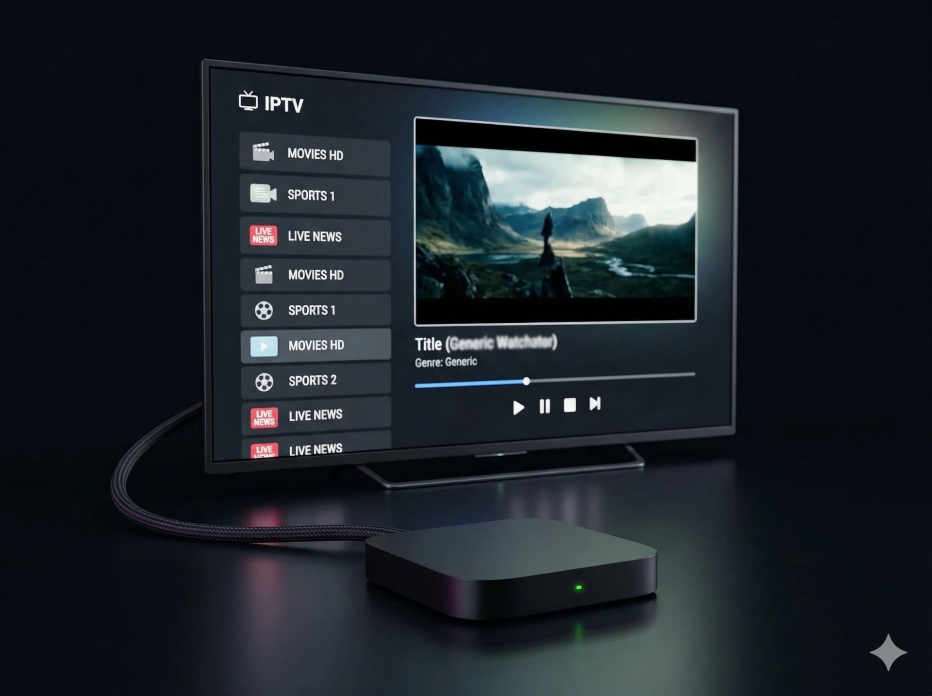 IPTV sur Android Box / TV